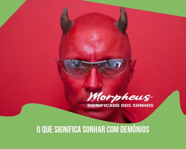 sonhar com demonio