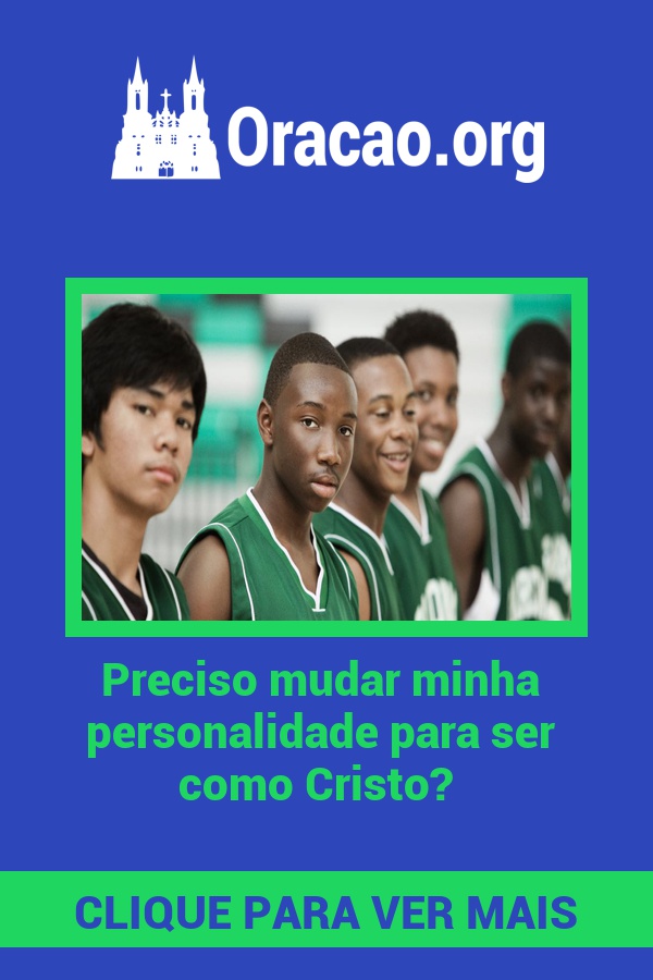 Preciso mudar minha personalidade para ser como Cristo? Preciso mudar minha personalidade para ser como Cristo?