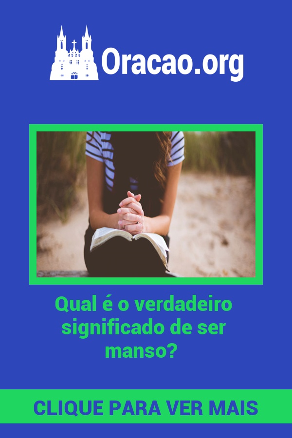 Qual é o verdadeiro significado de ser manso? Qual é o verdadeiro significado de ser manso?
